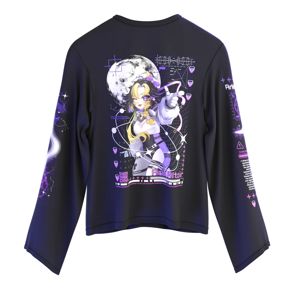 Aria Altair long sleeve shirt — back