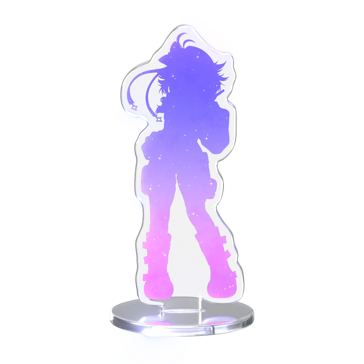 Aria Altair acrylic standee — back