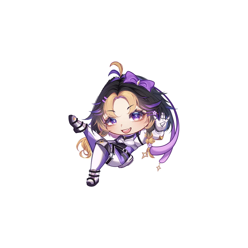 Aria Altair chibi sticker sheet